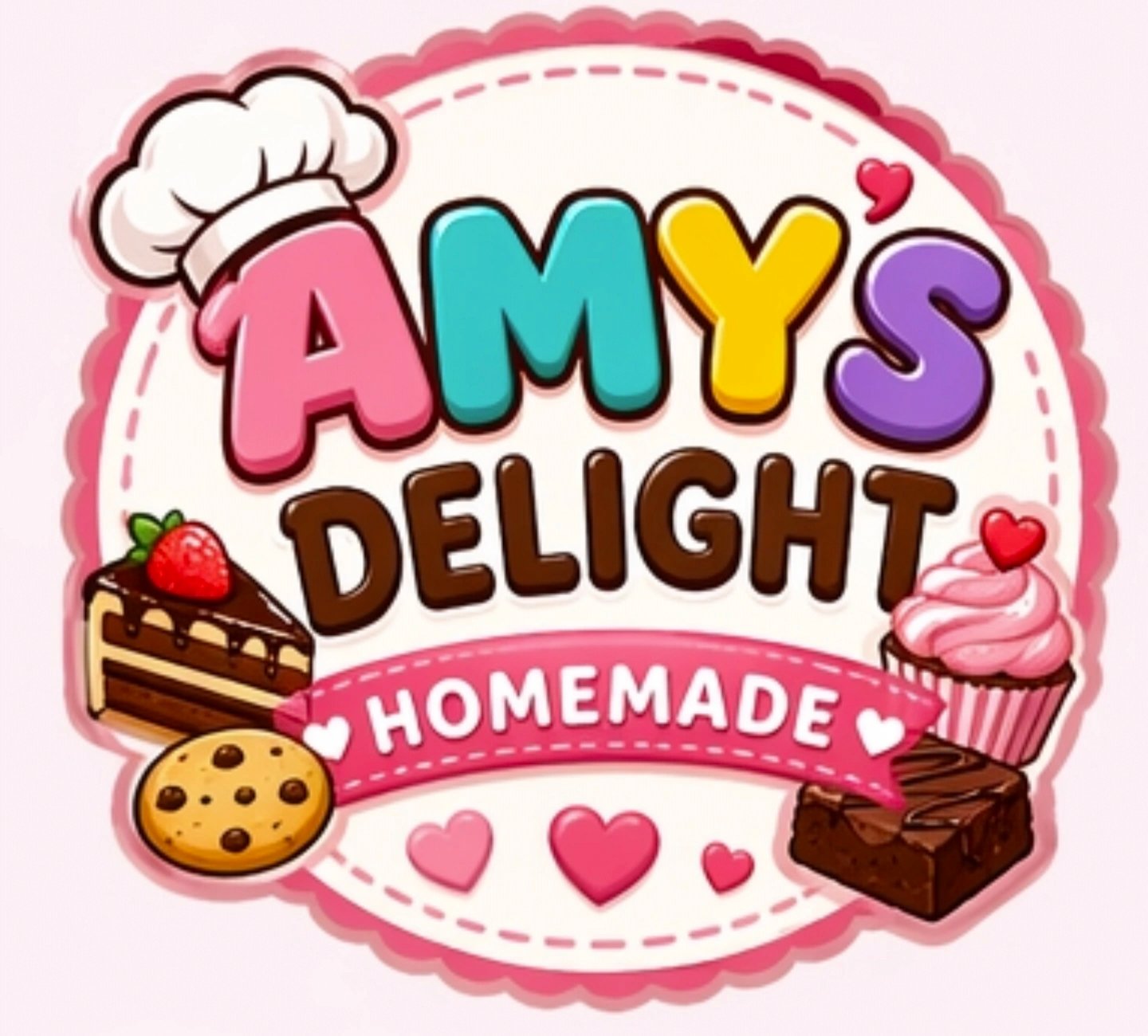 Logo Amy's Delight Homemade