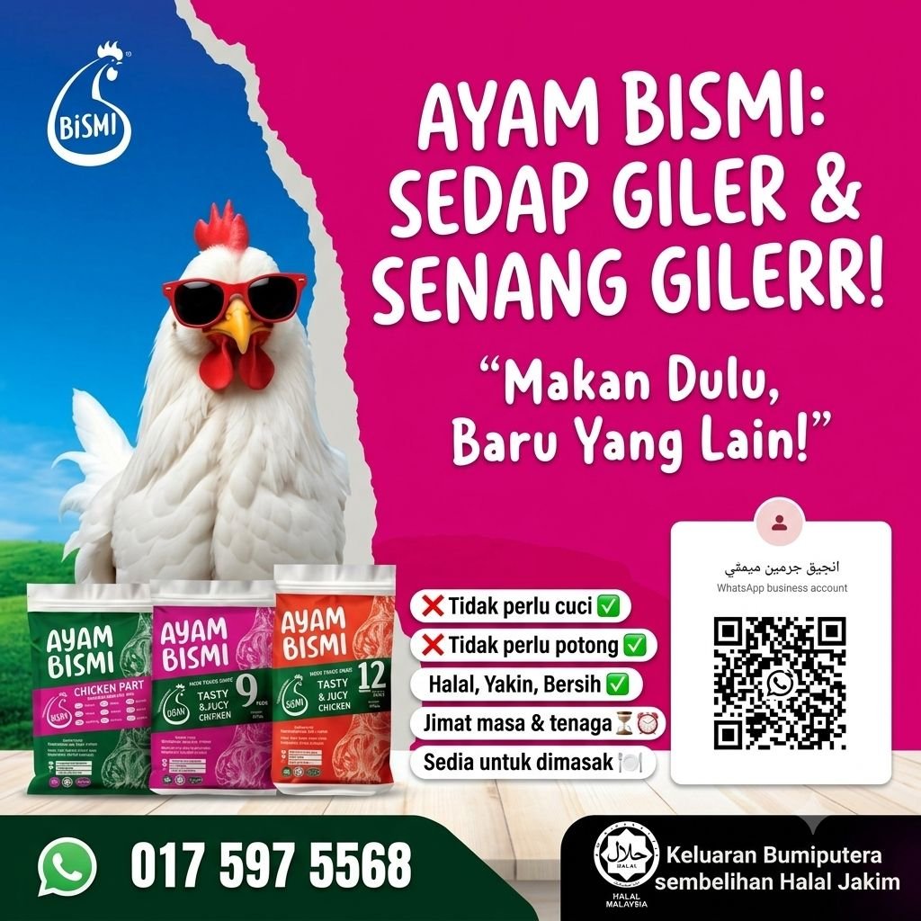 Ayam Bismi Organik delivery